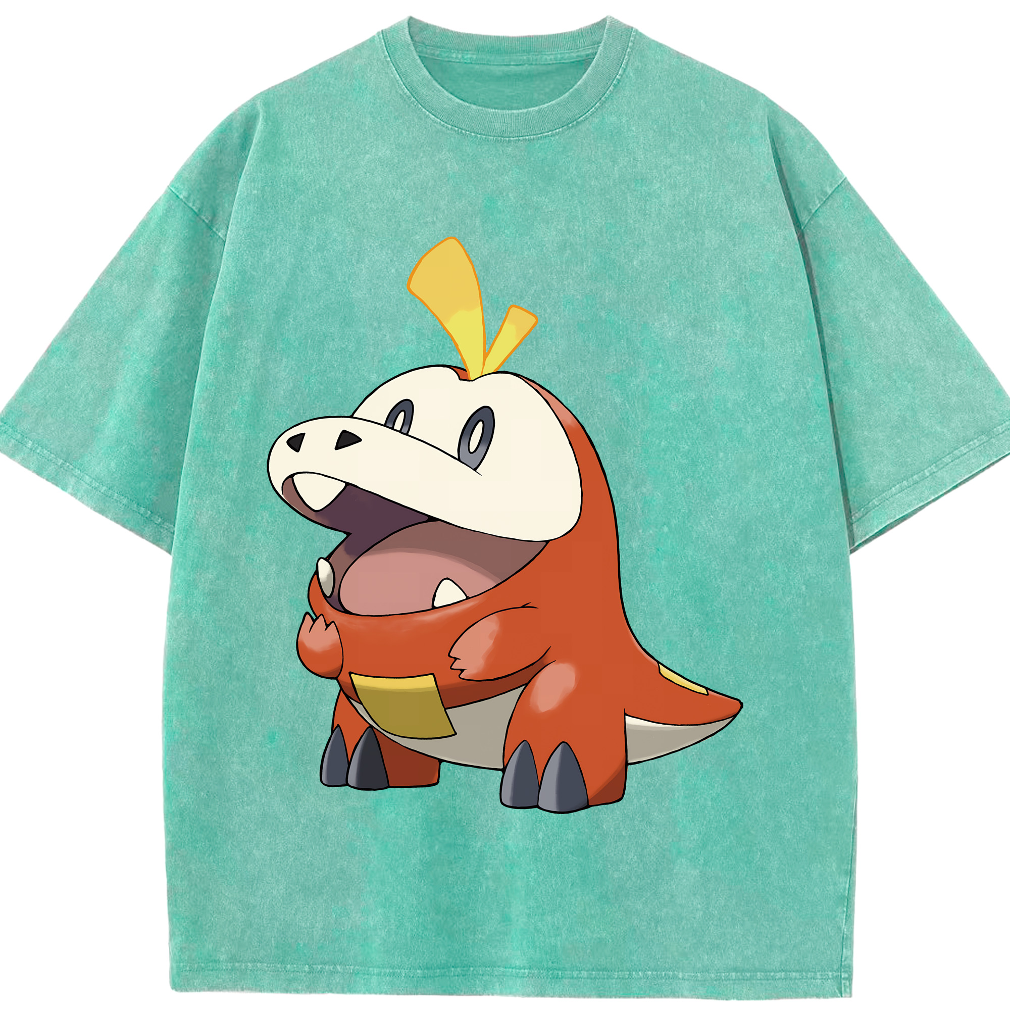 （画像用） ポケットモンスター Pokémon 綿100% ヴィンテージ風 半袖Tシャツ（フロントプリント）